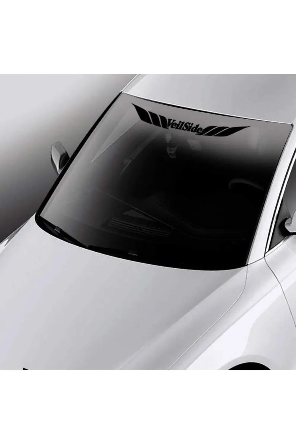 Veilside Yazılı Ön Cam Alınlık Sticker, Oto Etiket, Araç Çıkartma