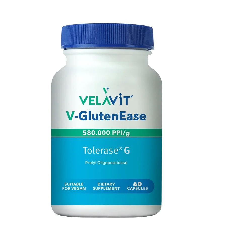 Velavit V-GlutenEase 60 Kapsül Velavit V-GlutenEase 60 Kapsül