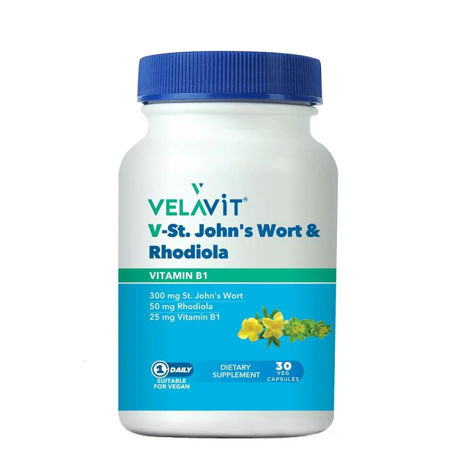 Velavit V-St.Johns Wort Rhodiola 30 Kapsül Velavit V-St.Johns Wort Rhodiola 30 Kapsül