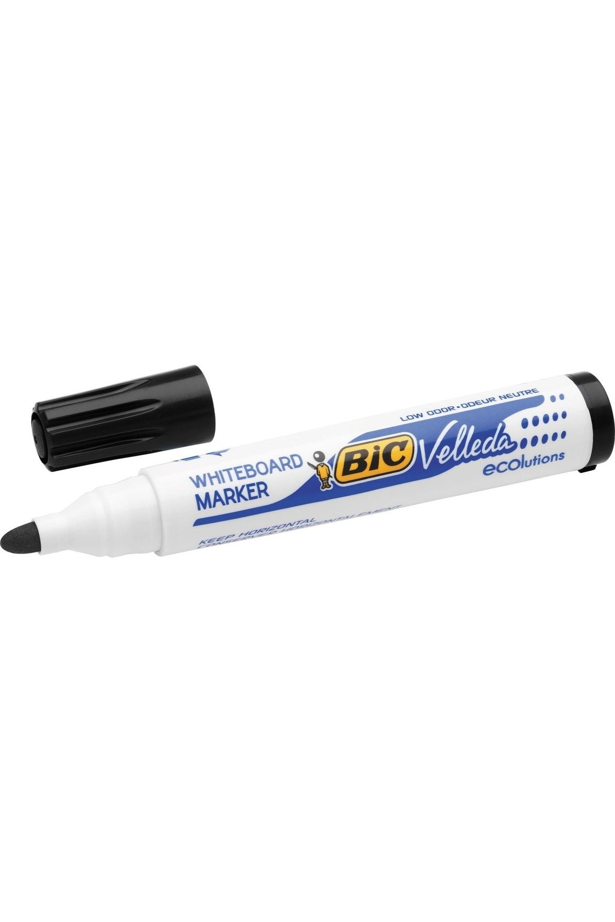 Bic Velleda Tahta Kalemi Seti - 2 Siyah + 1 Kırmızı