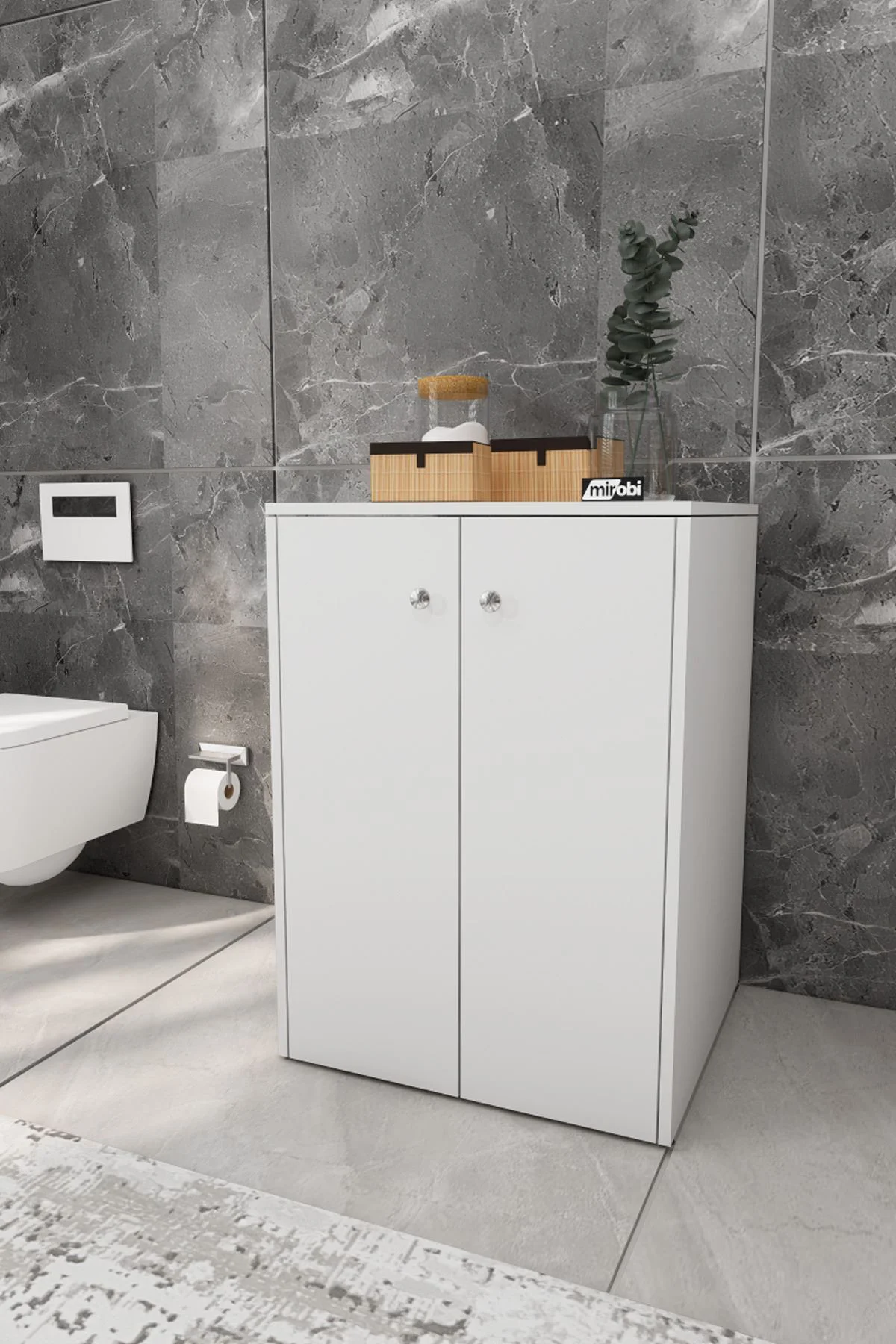 Veltra Kapaklı Çamaşır Makinesi Dolabı Kurutma Makinesi Alt Dolab