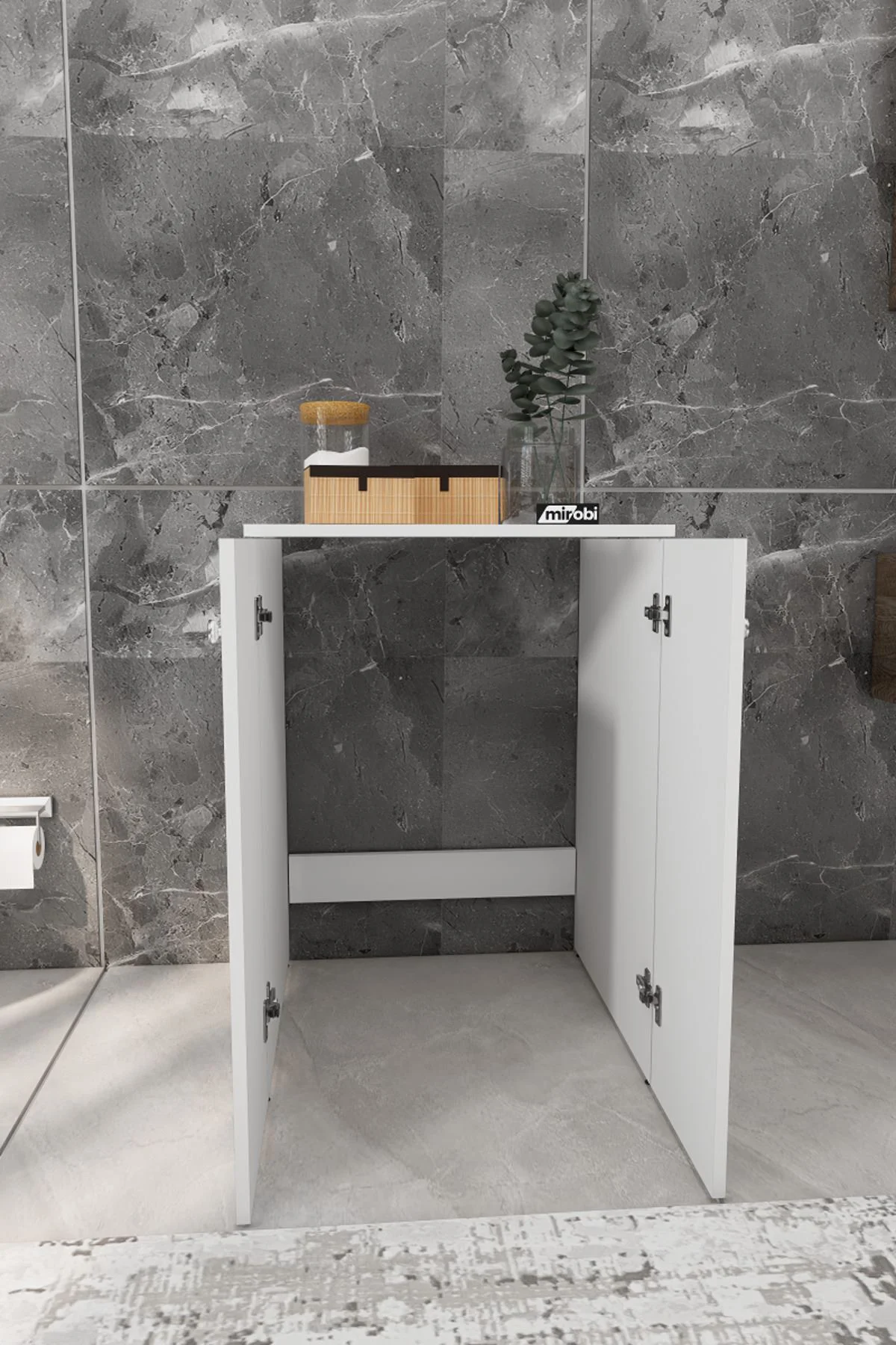 Veltra Kapaklı Çamaşır Makinesi Dolabı Kurutma Makinesi Alt Dolab