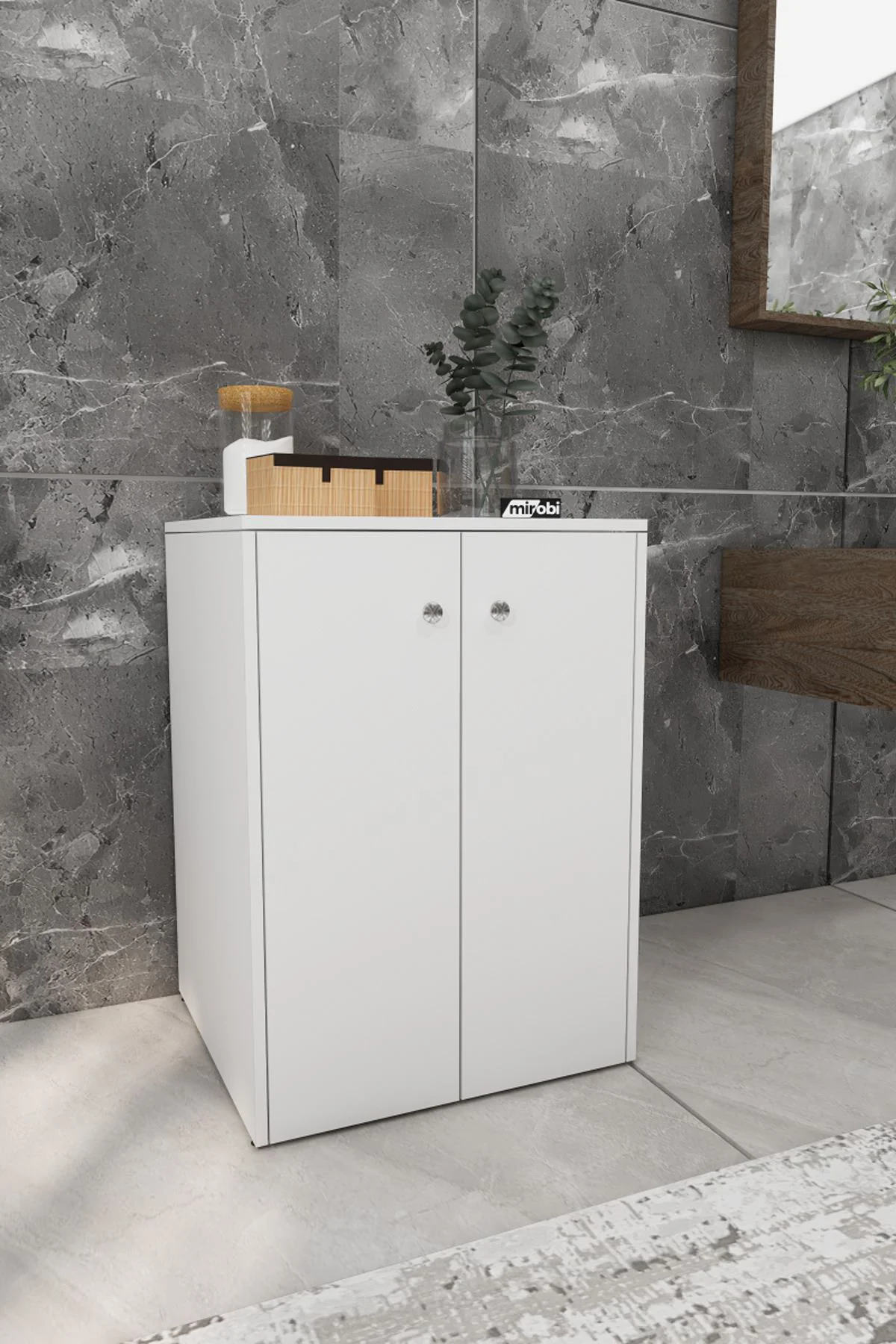 Veltra Kapaklı Çamaşır Makinesi Dolabı Kurutma Makinesi Alt Dolab