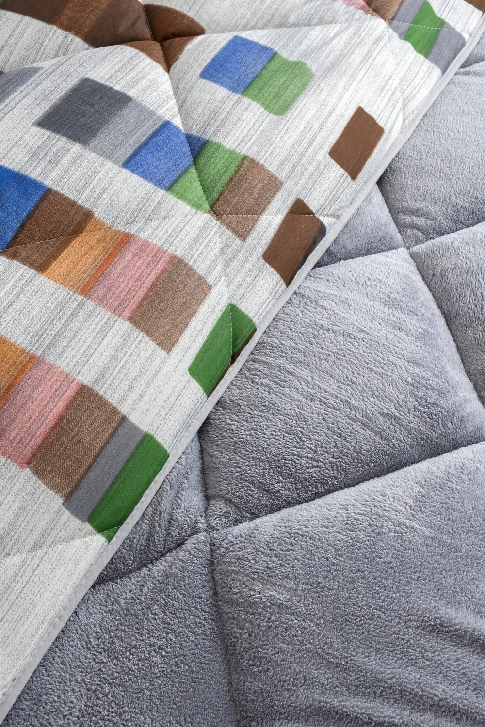 Veluna Tek Kişilik Wellsoft Yorgan Uyku Seti Lastikli Çarşaflı Ya