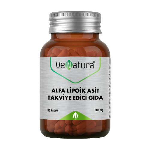 Venatura Alfa Lipoik Asit 200 mg 90 Kapsül
