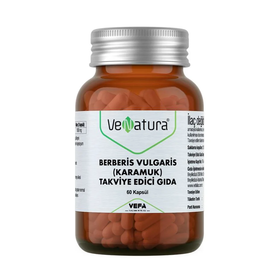 Venatura Berberis Vulgaris (Karamuk) 60 Kapsül