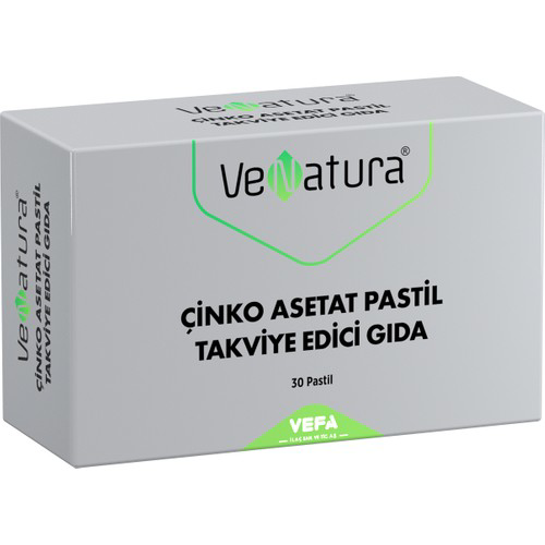 Venatura Cınko Asetat 30 Pastıl