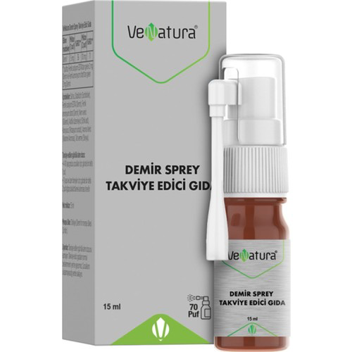 Venatura Demir Sprey Takviye Edici Gıda 15 Ml