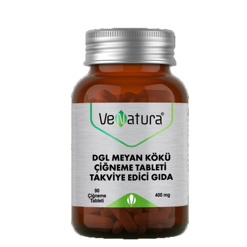 Venatura DGL Meyan Kökü 90 Çiğneme Tableti Venatura DGL Meyan Kökü 90 Çiğneme Tableti