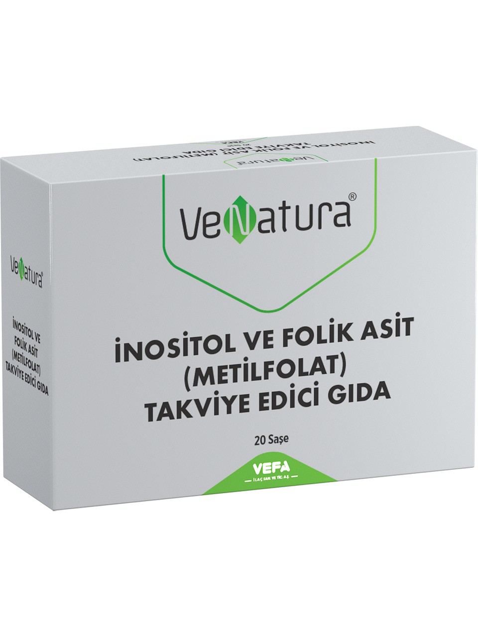 Venatura İnositol Folik Asid 20 Saşe