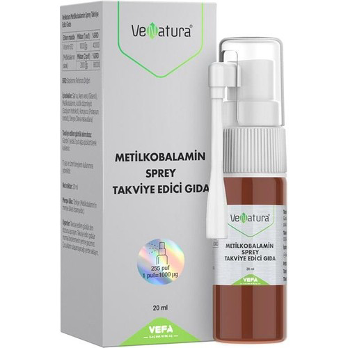 Venatura Metilkobalamin Sprey 20 ml