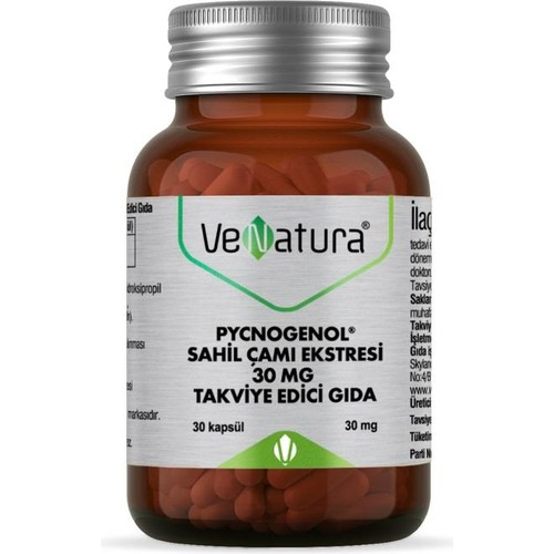Venatura Pycnogenol Sahil Çamı Ekstresi 30 mg 30 Kapsül