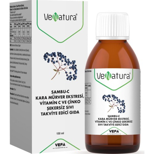 Venatura Sambu-C Karamürver Vitamin C Ve Çinko İçerikli Solüsyon 