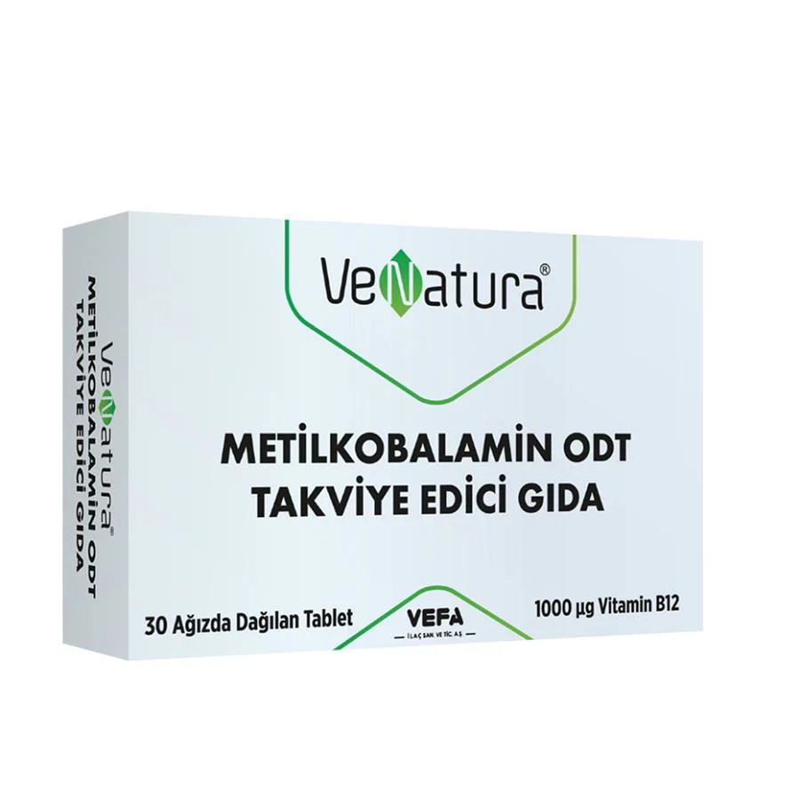 Venatura Vitamin B12 - Metilkobalamin 30 ODT Tablet Venatura Vitamin B12 - Metilkobalamin 30 ODT Tablet