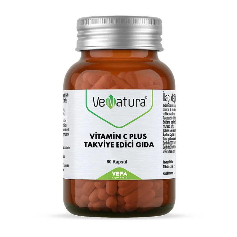Venatura Vitamin C Plus 60 Kapsül Venatura Vitamin C Plus 60 Kapsül