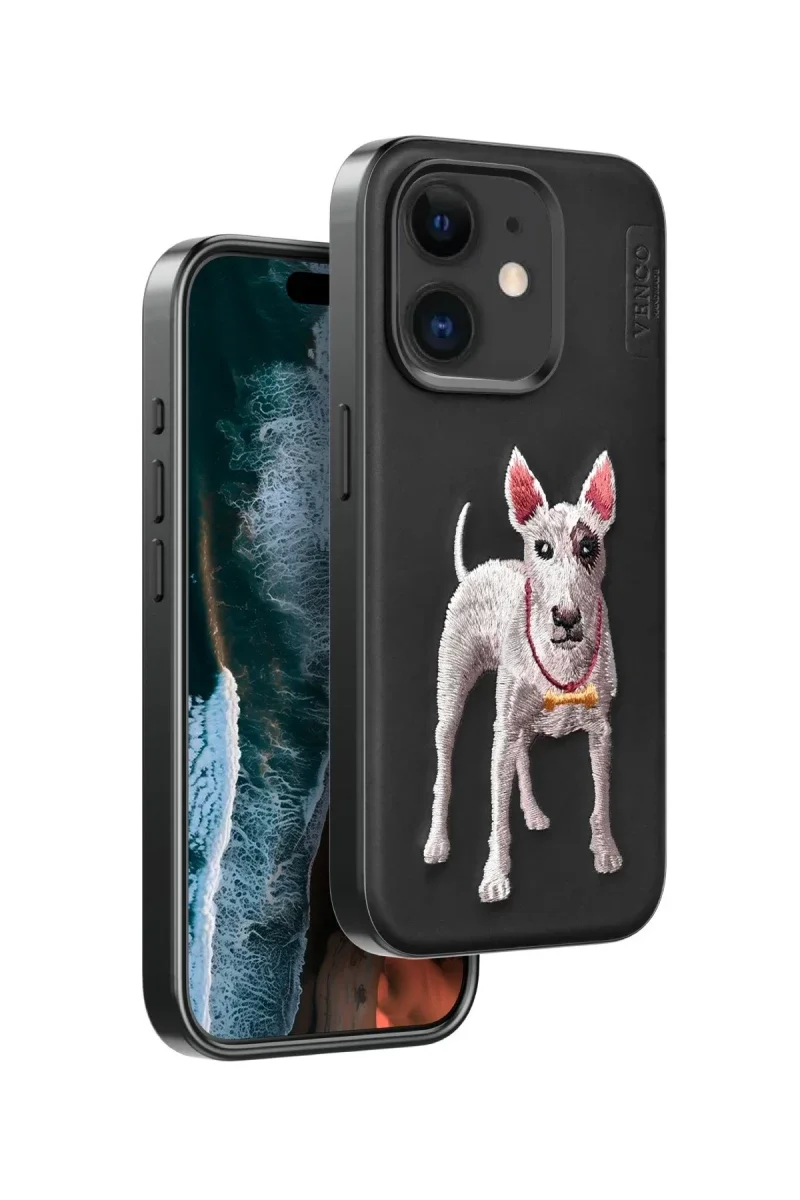 Venco Apple iPhone 11 Perma Desenli Kapak - Siyah Venco Apple iPhone 11 Perma Desenli Kapak - Siyah
