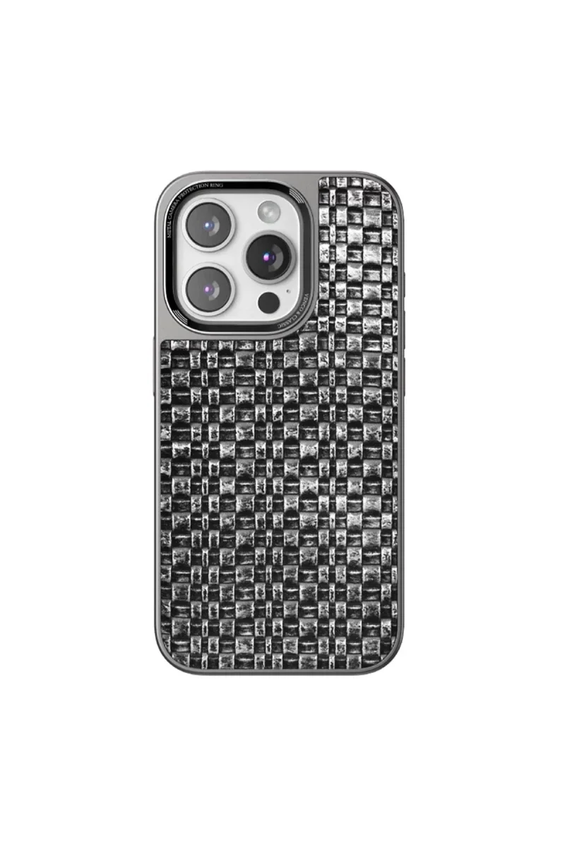 Venco Apple iPhone 15 Pro Brand Kapak - Gümüş Venco Apple iPhone 15 Pro Brand Kapak - Gümüş