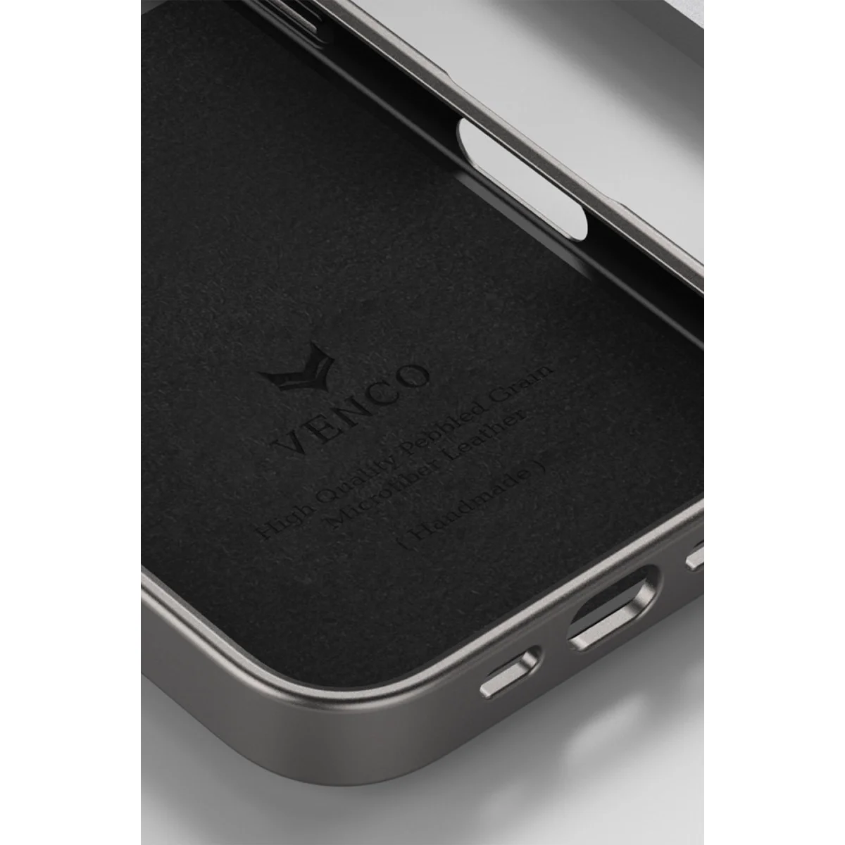 Venco Apple İphone 16 Pro Wave Kapak - Kahverengi Venco Apple İphone 16 Pro Wave Kapak - Kahverengi