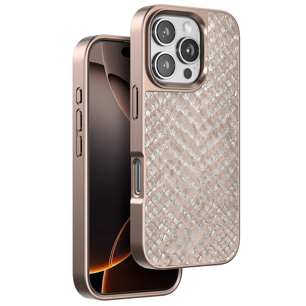 Venco Apple İphone 16 Pro Viper Kapak - Titan Gri Venco Apple İphone 16 Pro Viper Kapak - Titan Gri