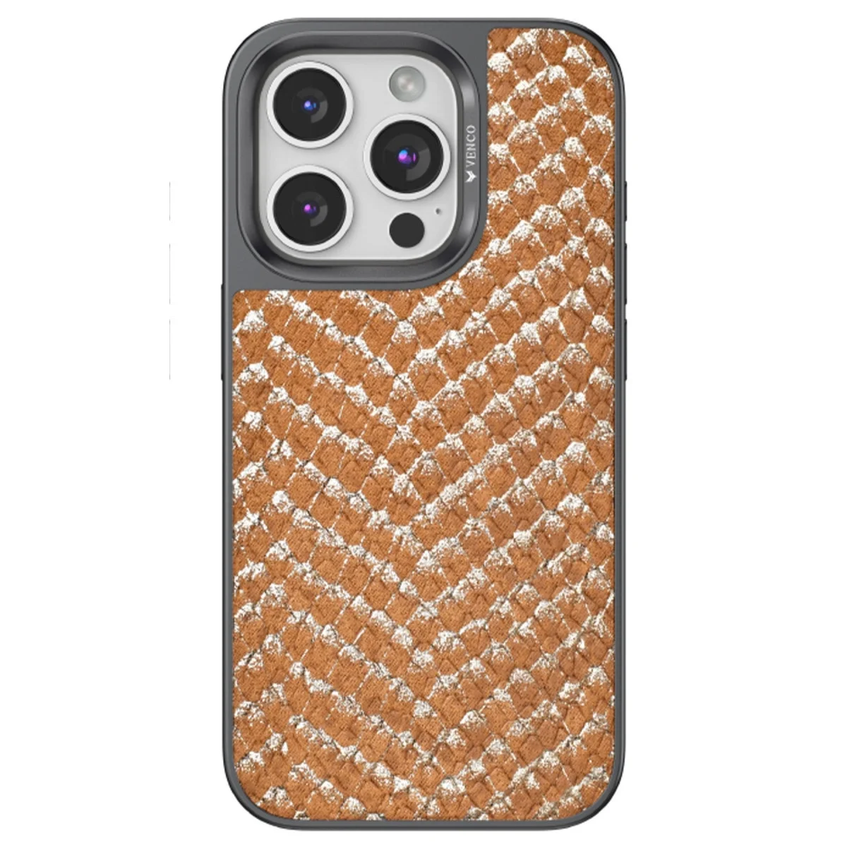 Venco Apple İphone 14 Pro Viper Kapak - Kahverengi Venco Apple İphone 14 Pro Viper Kapak - Kahverengi