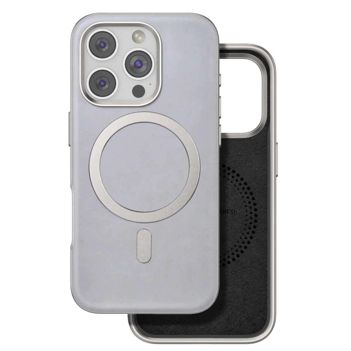 Venco Apple İphone 16 Pro Puskas Magsafe Kapak - Titan Gri Venco Apple İphone 16 Pro Puskas Magsafe Kapak - Titan Gri