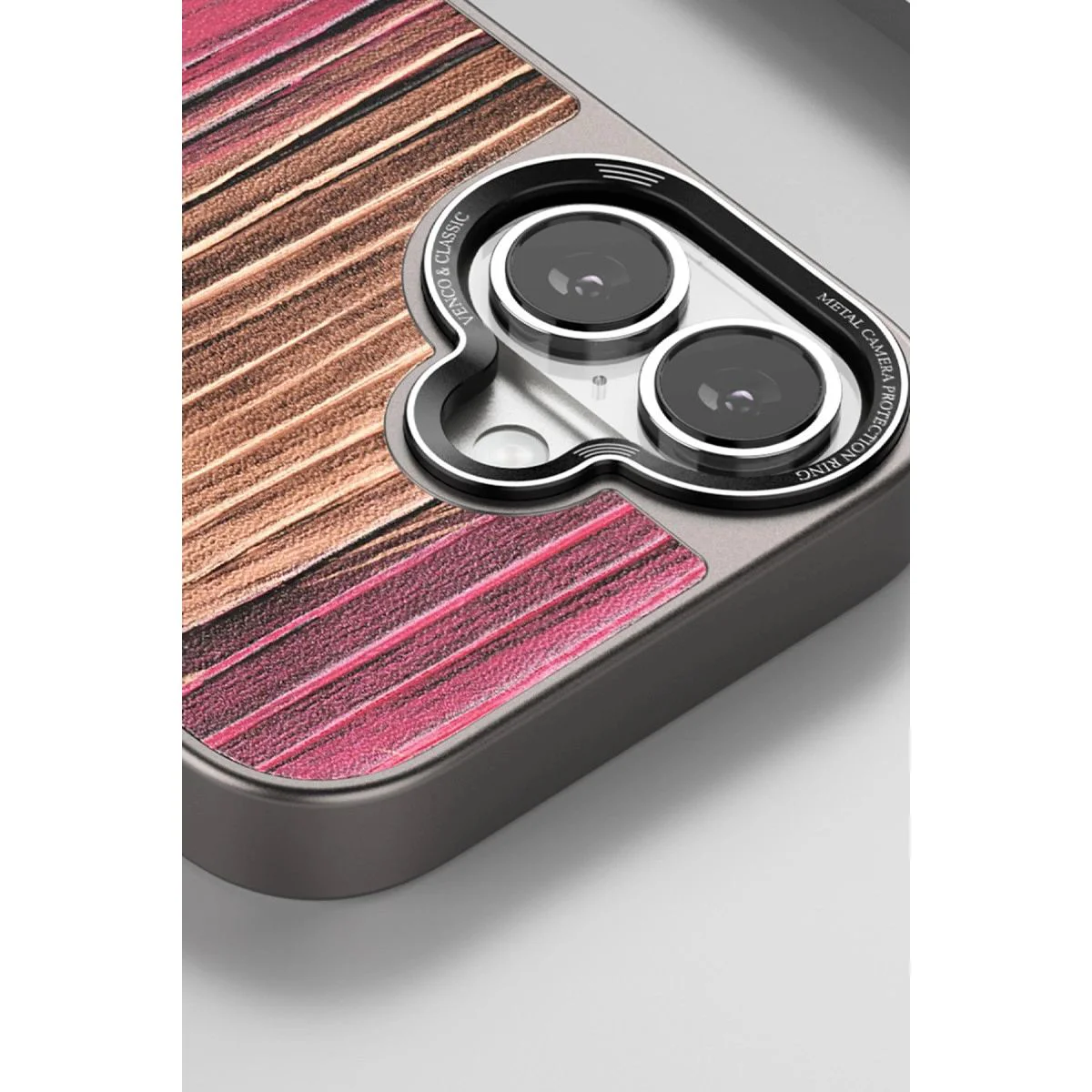Venco iPhone 16 Pro ile Uyumlu Wave Kapak - Derin Mor Suni Deri Kamera Korumalı Telefon Kılıfı Fiyatı, Yorumları ve Özellikleri