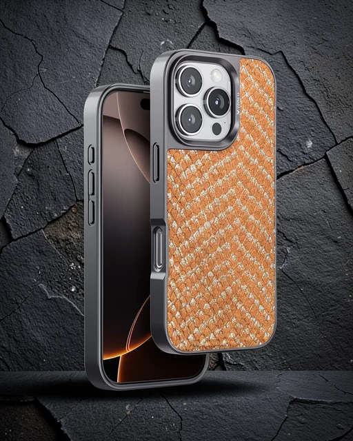 Venco iPhone 16 Pro Max Viper Kılıf - Kahverengi Venco iPhone 16 Pro Max Viper Kılıf - Kahverengi