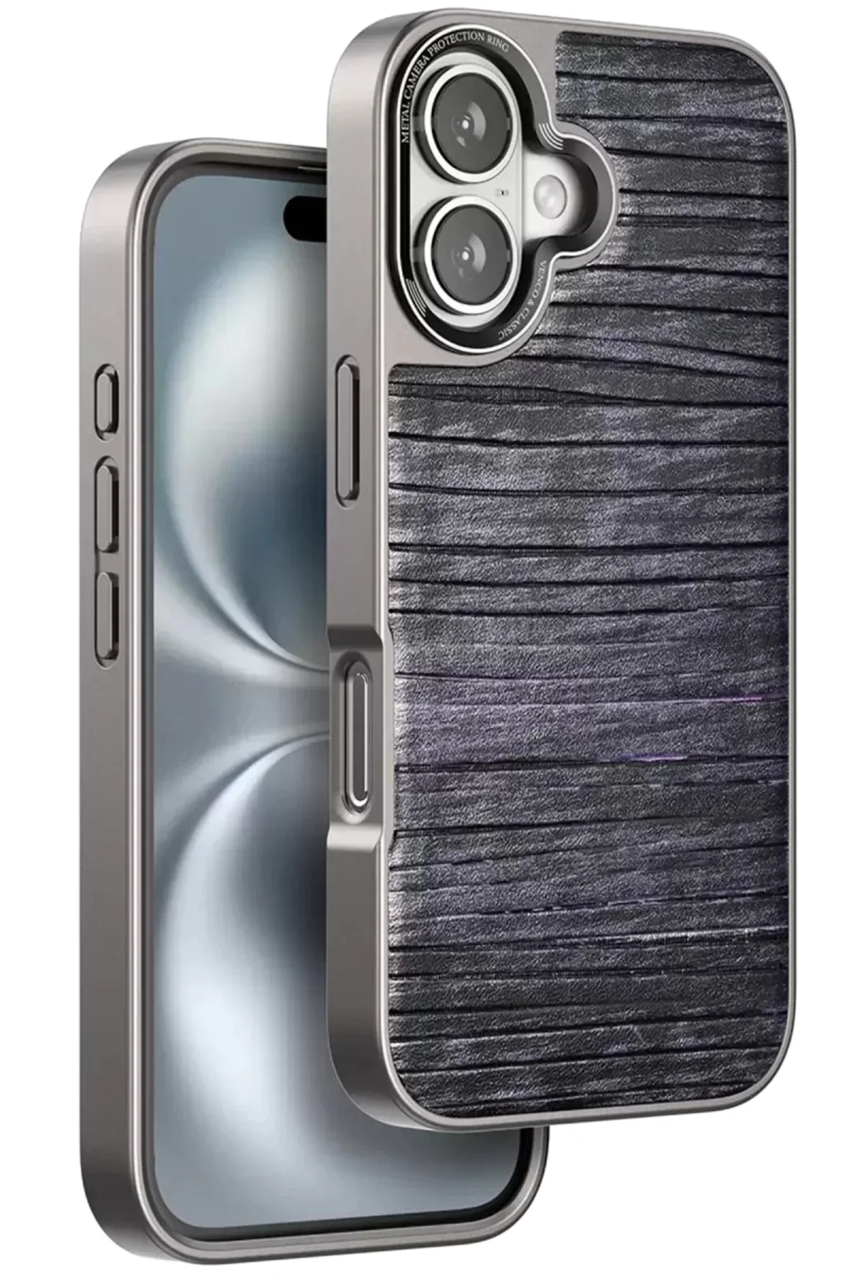 Venco İphone 16 Wave Kapak - Derin Mor