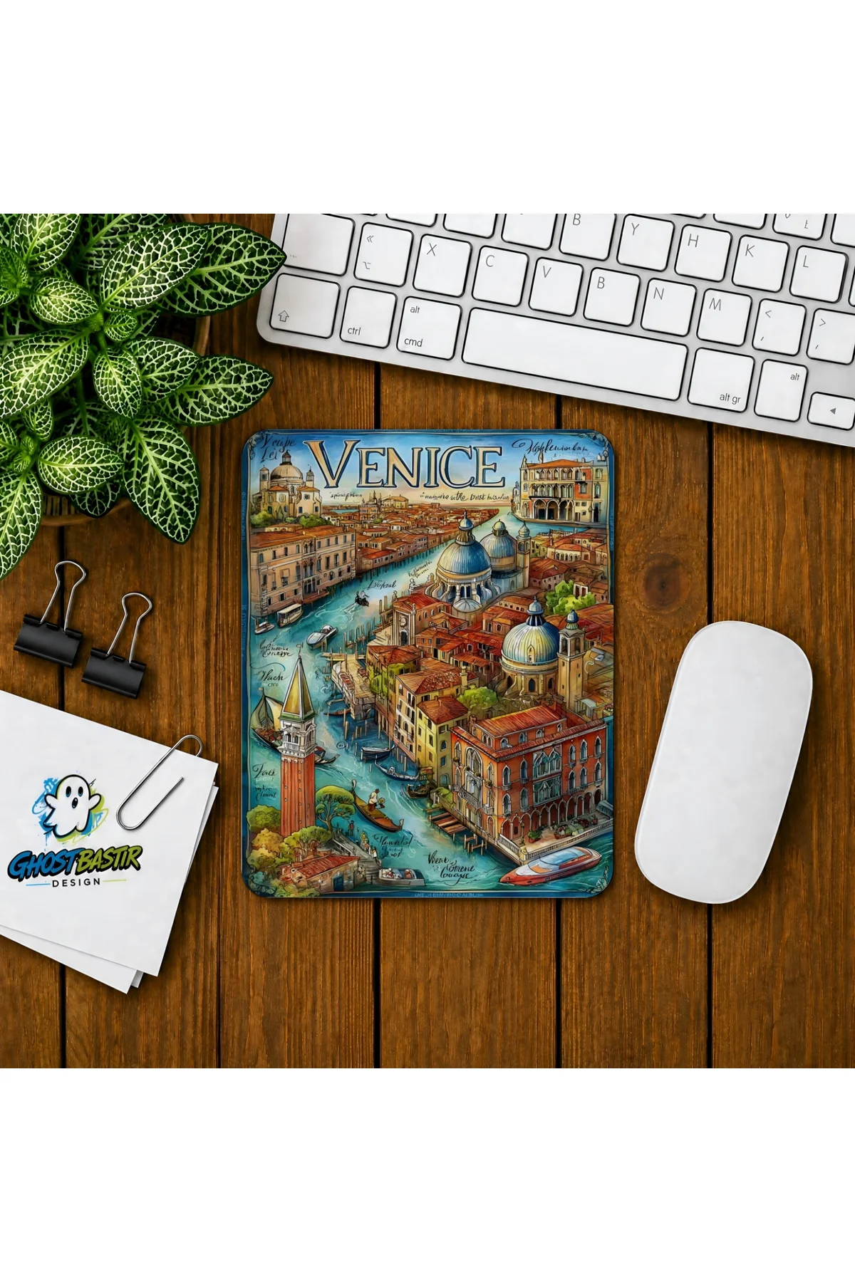 Venedik Baskılı Oyuncu Mousepad 0347