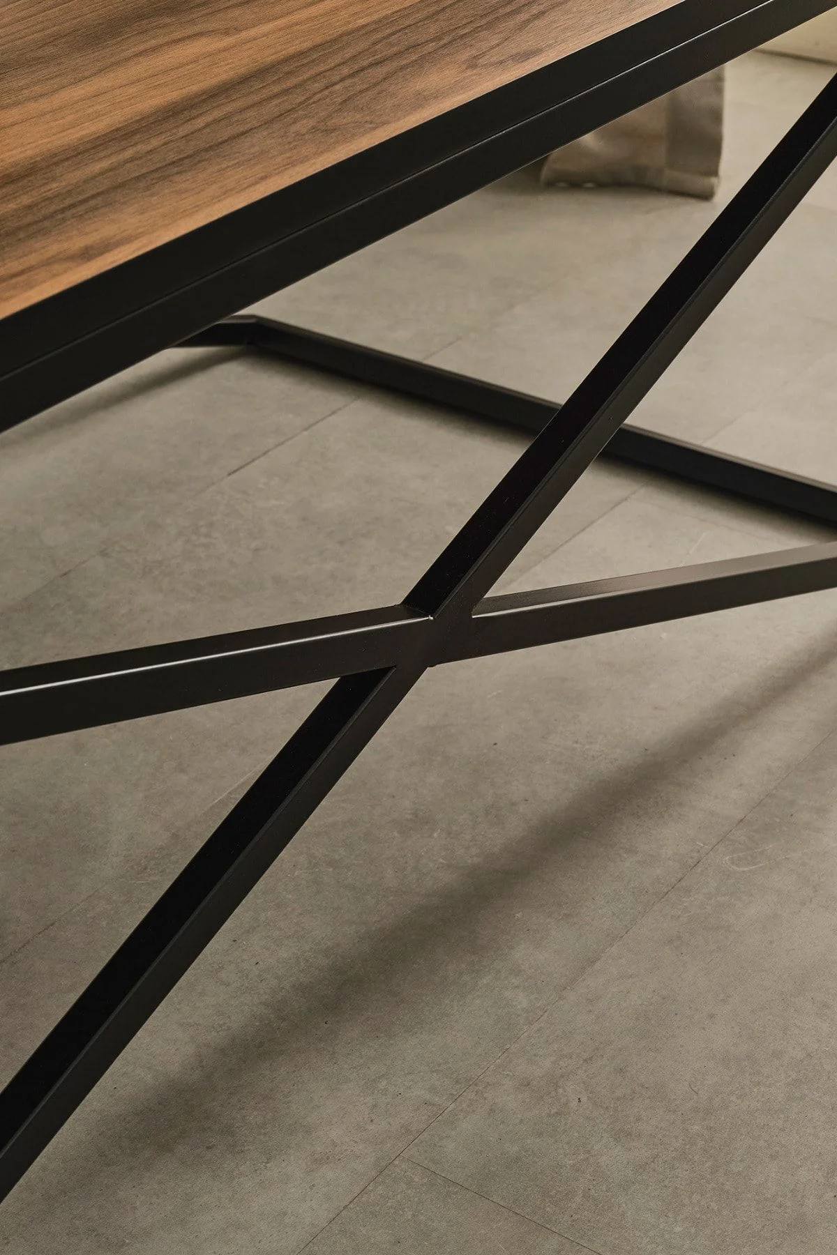 Venedik Gold Metal Ayaklı Mermer Desenli Orta Sehpa