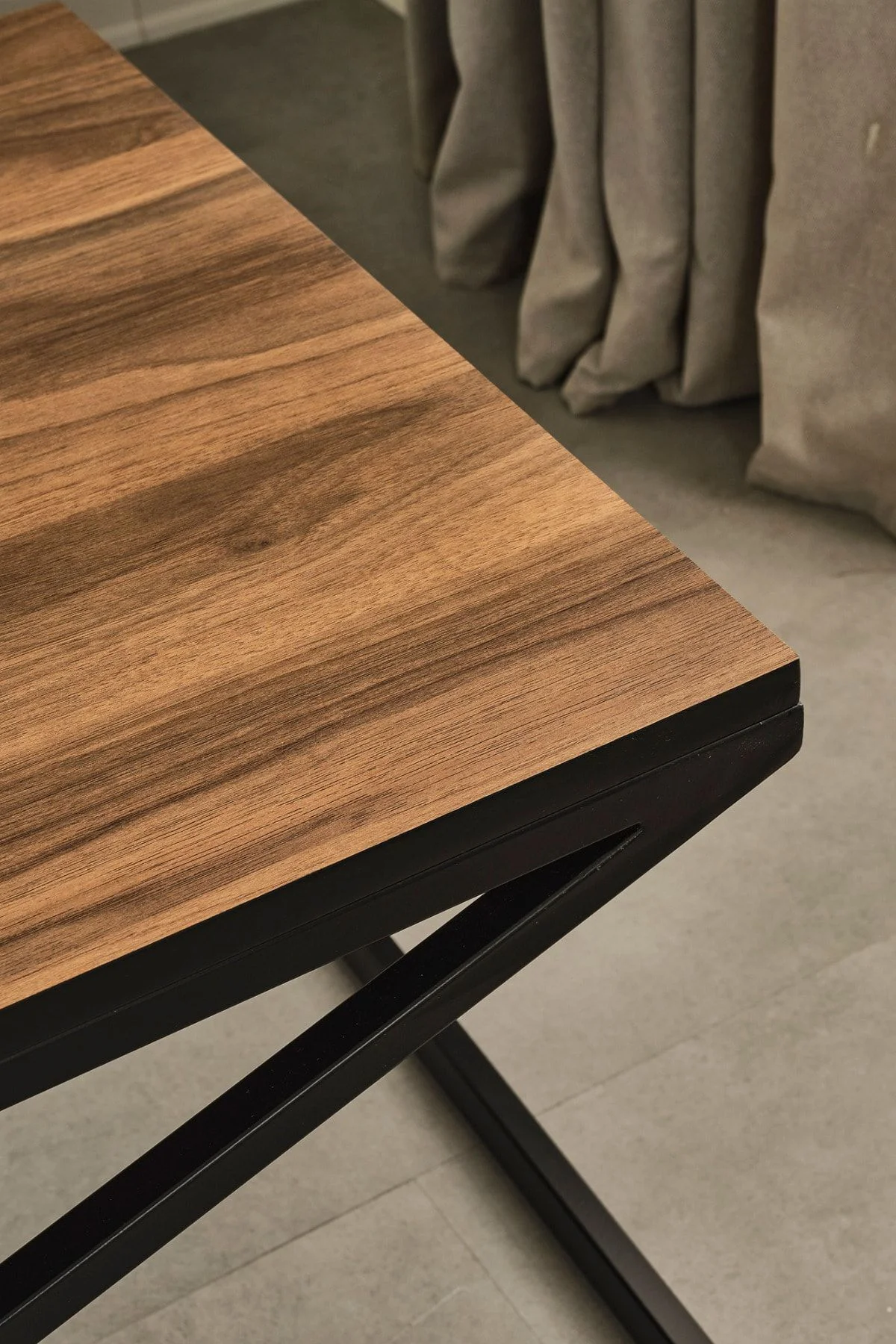 Venedik Gold Metal Ayaklı Mermer Desenli Orta Sehpa