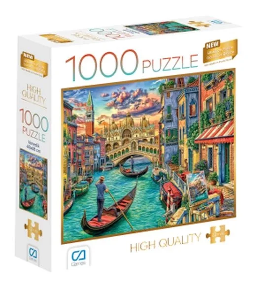 Venedik Sokakları Puzzle 1000 Venedik Sokakları Puzzle 1000