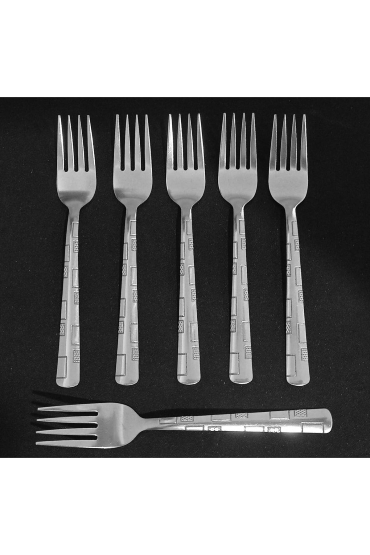 Veneta 6 Lı Paslanmaz Tatlı Çatalı Seti