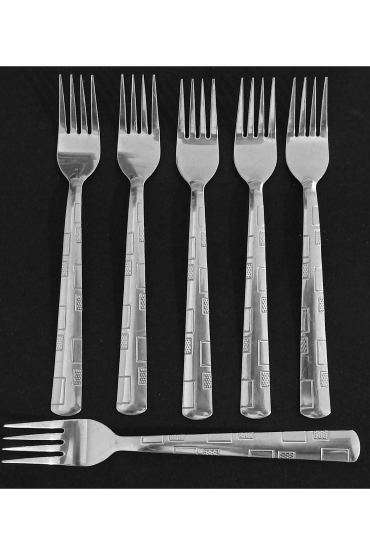 Veneta 6 Lı Paslanmaz Yemek Çatalı Seti