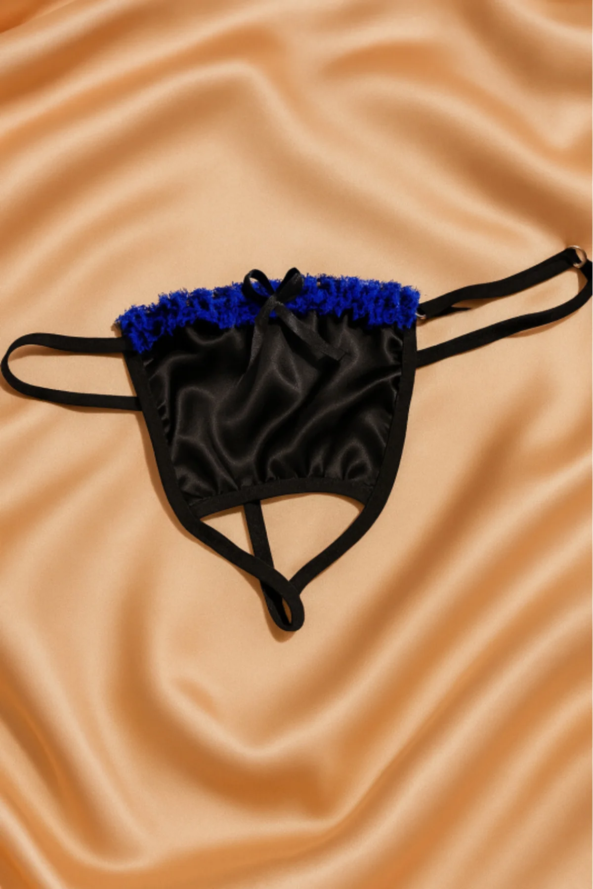 Venlisa Fiyonk Detaylı Saten G-String V6801