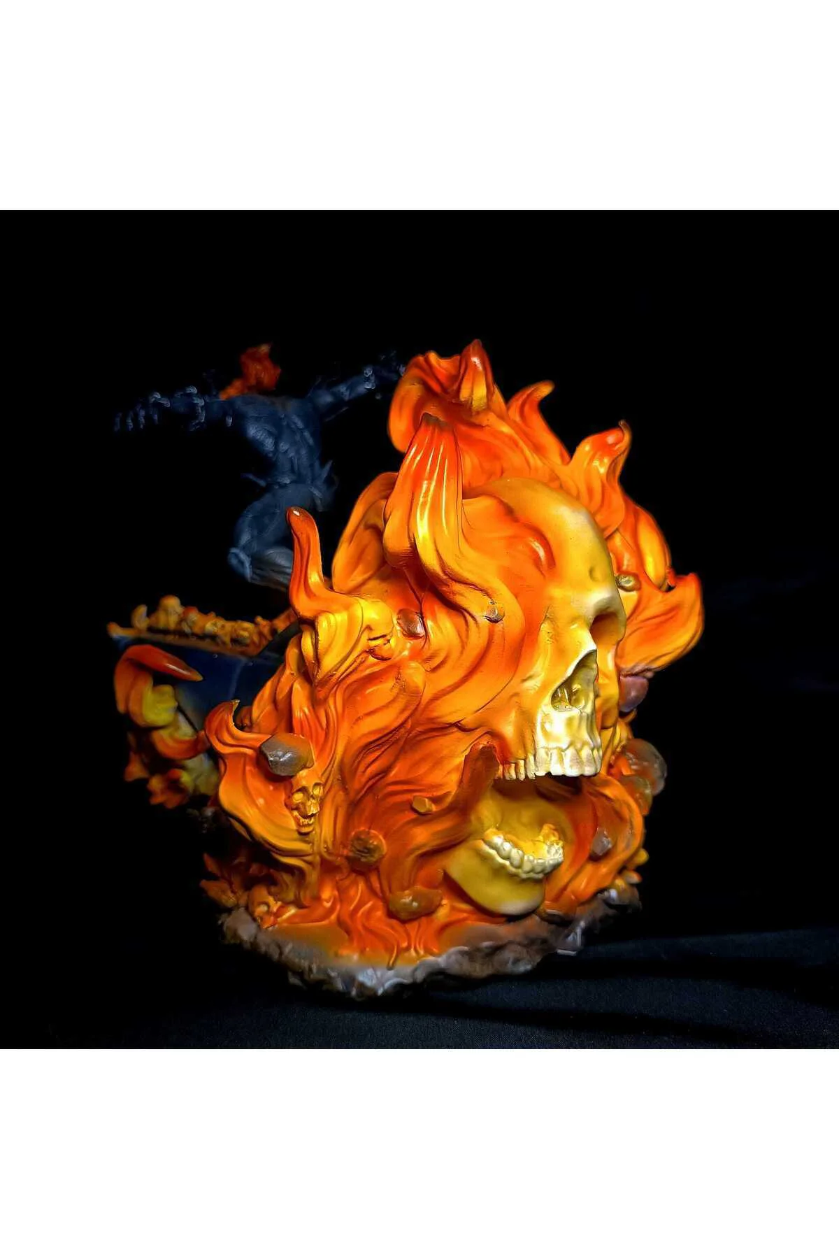 Venom Ghost Rider Figür Hayalet Sürücü Figür 25CM Büyük Boy