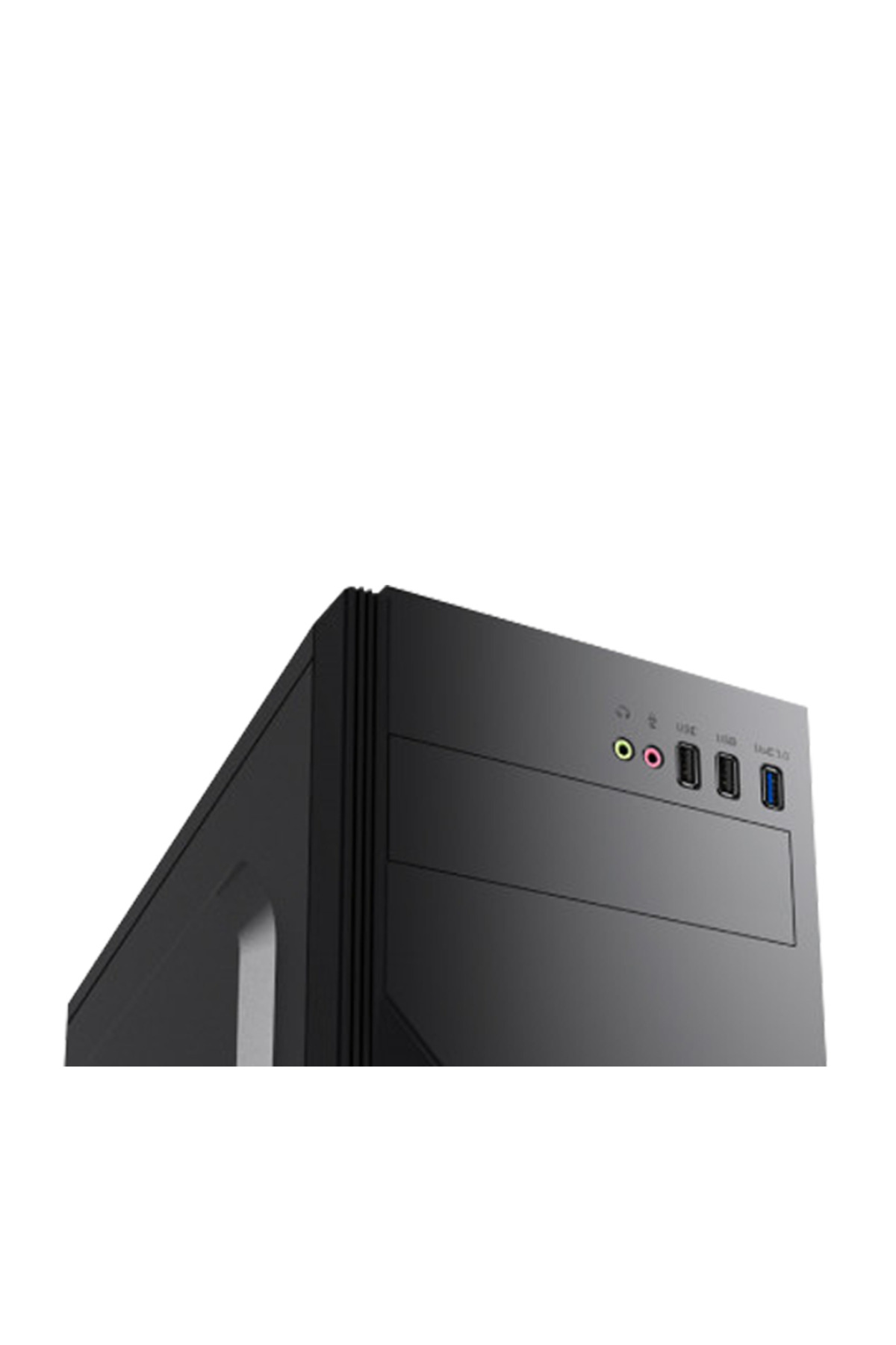 VENTO TA-K61 Mid Tower, 650W 80+ Siyah, ATX Kurumsal KASA