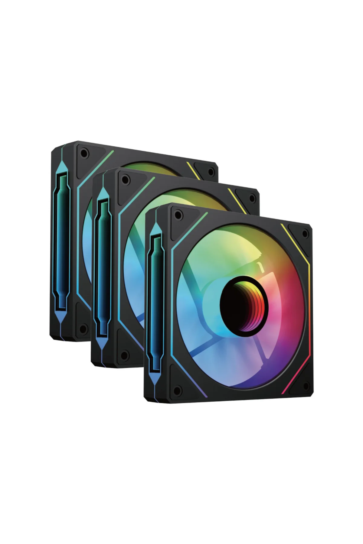 VENTO VF1202FI, 120mm, ARGB, Kasa Fanı, 3-lü Paket VENTO VF1202FI, 120mm, ARGB, Kasa Fanı, 3-lü Paket