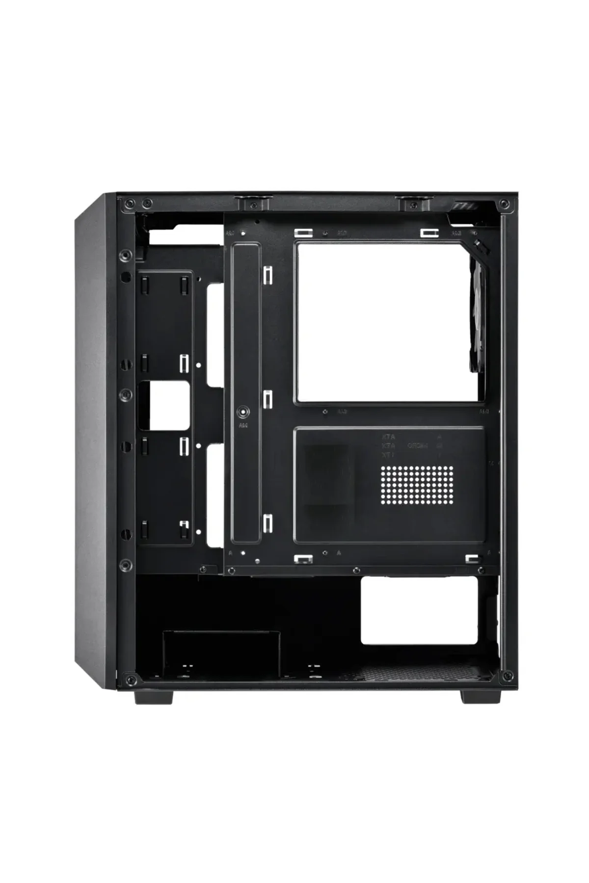 VENTO VG4200S Mid Tower, 750W 80+ Siyah, Temperli Cam, RGB, ATX GAMING KASA