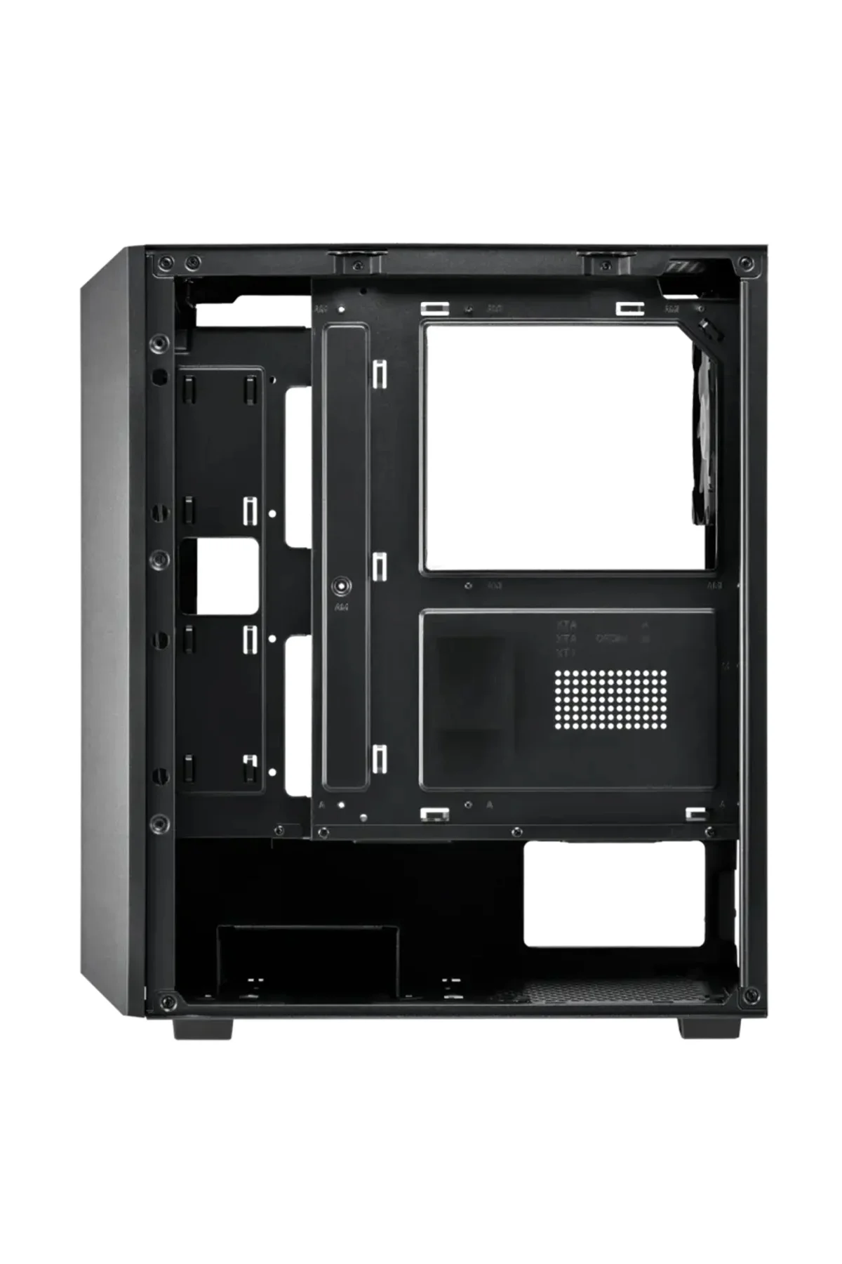 VENTO VG4200S Mid Tower, 850W 80+ Siyah, Temperli Cam, RGB, ATX GAMING KASA