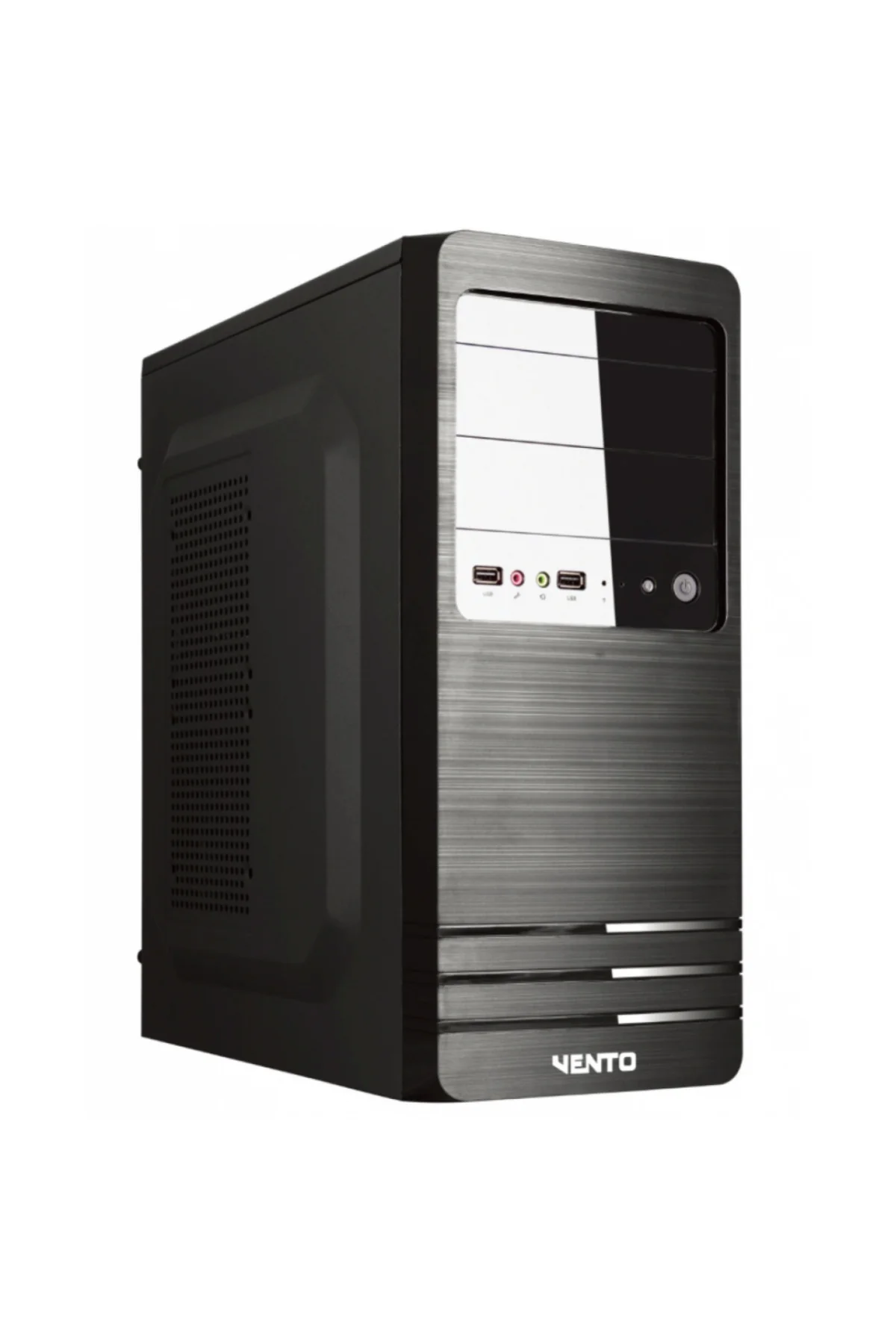 VENTO VS114F Mid Tower, 400W Siyah, Kurumsal KASA