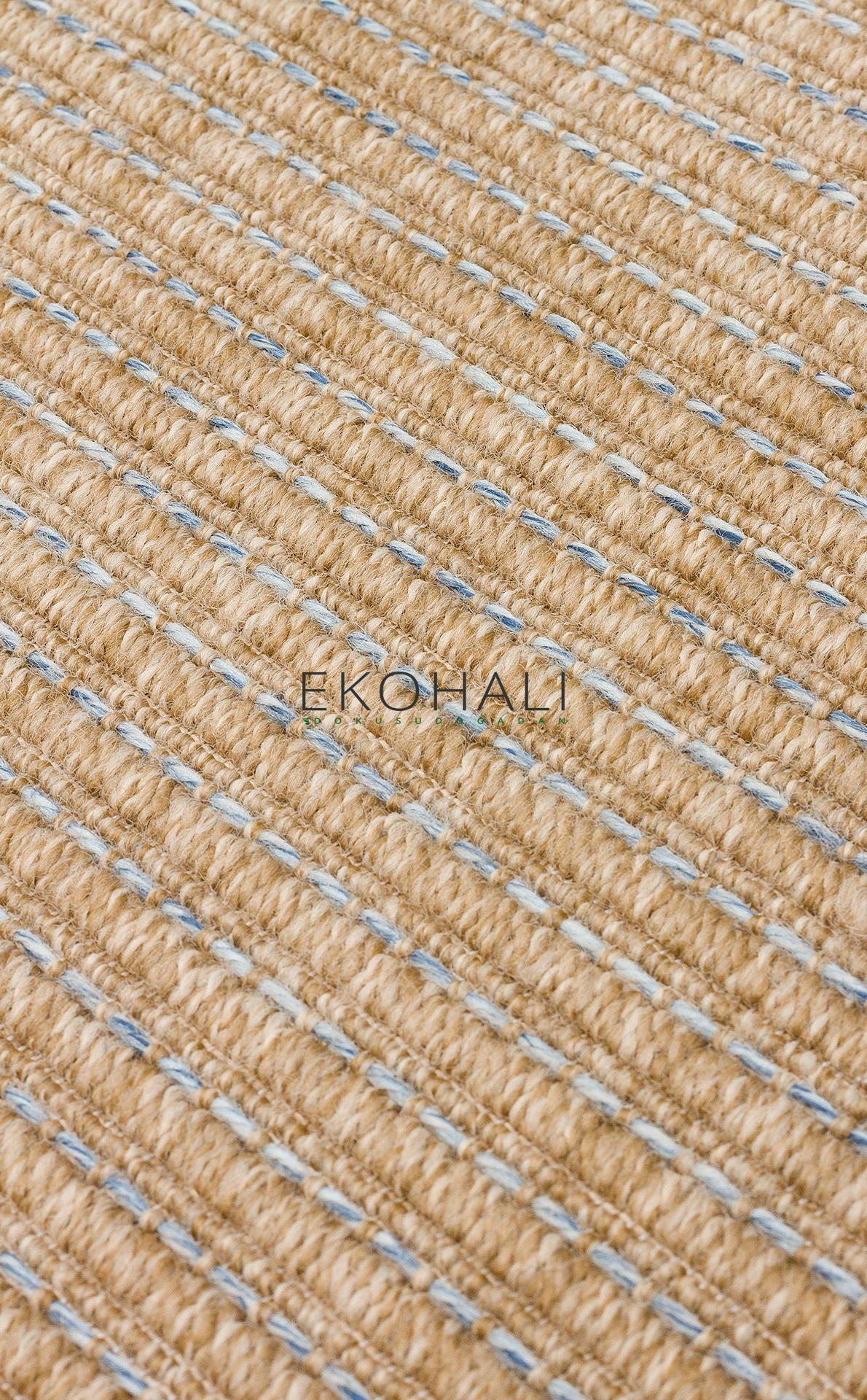 Ventura Koleksiyonu Örgülü Naturel Dekoratif Halı VNT 01 Natural 