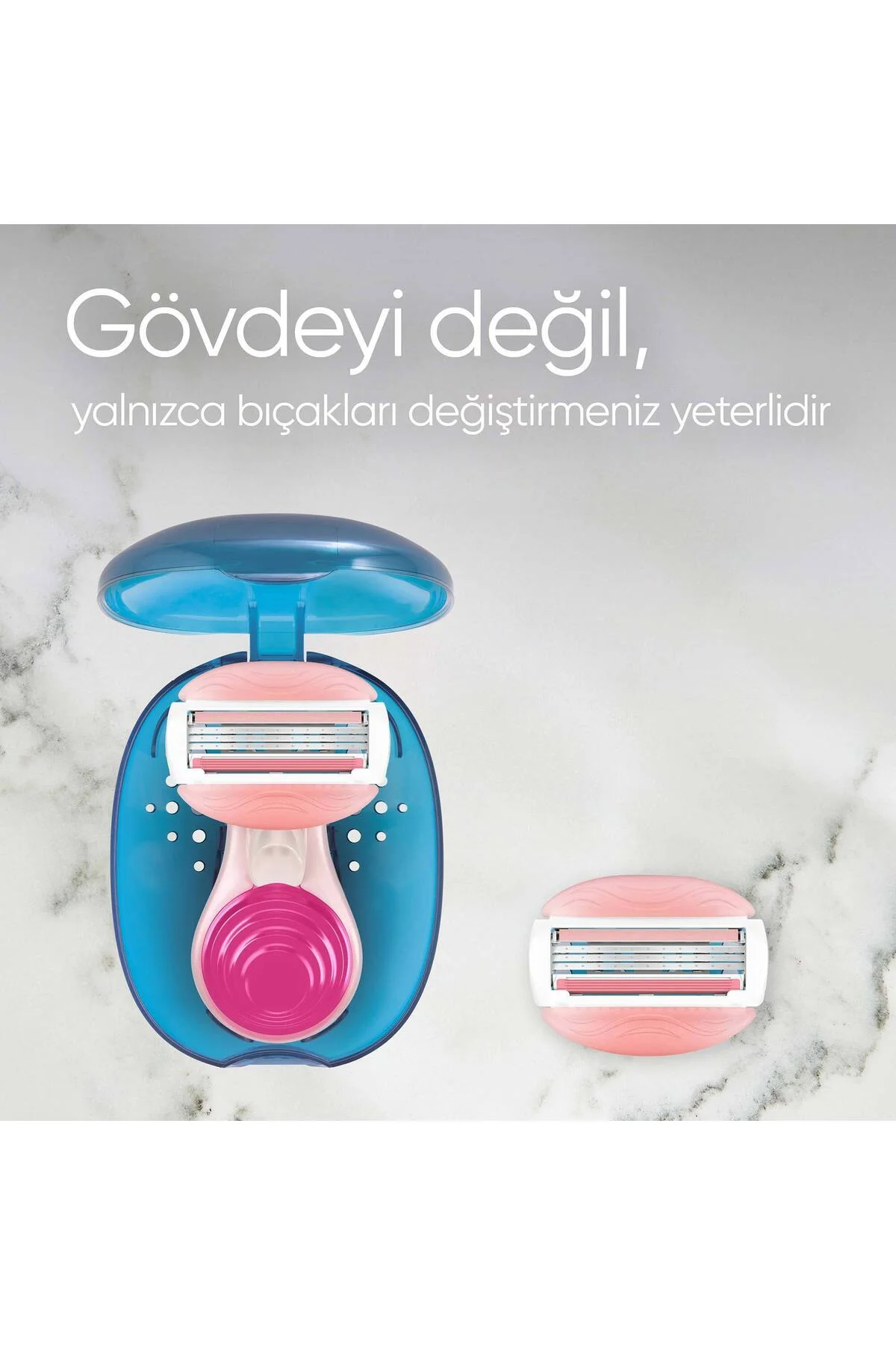 Venus Comfortglide Snap Tıraş Makinesi Venus Comfortglide Snap Tıraş Makinesi - Görsel 7