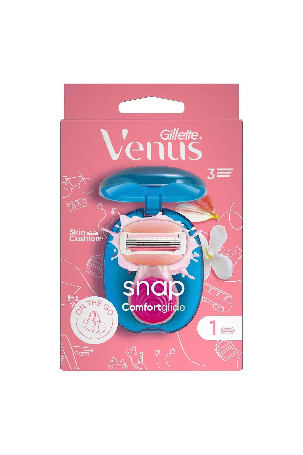 Venus Comfortglide Snap Tıraş Makinesi Venus Comfortglide Snap Tıraş Makinesi - Görsel 2