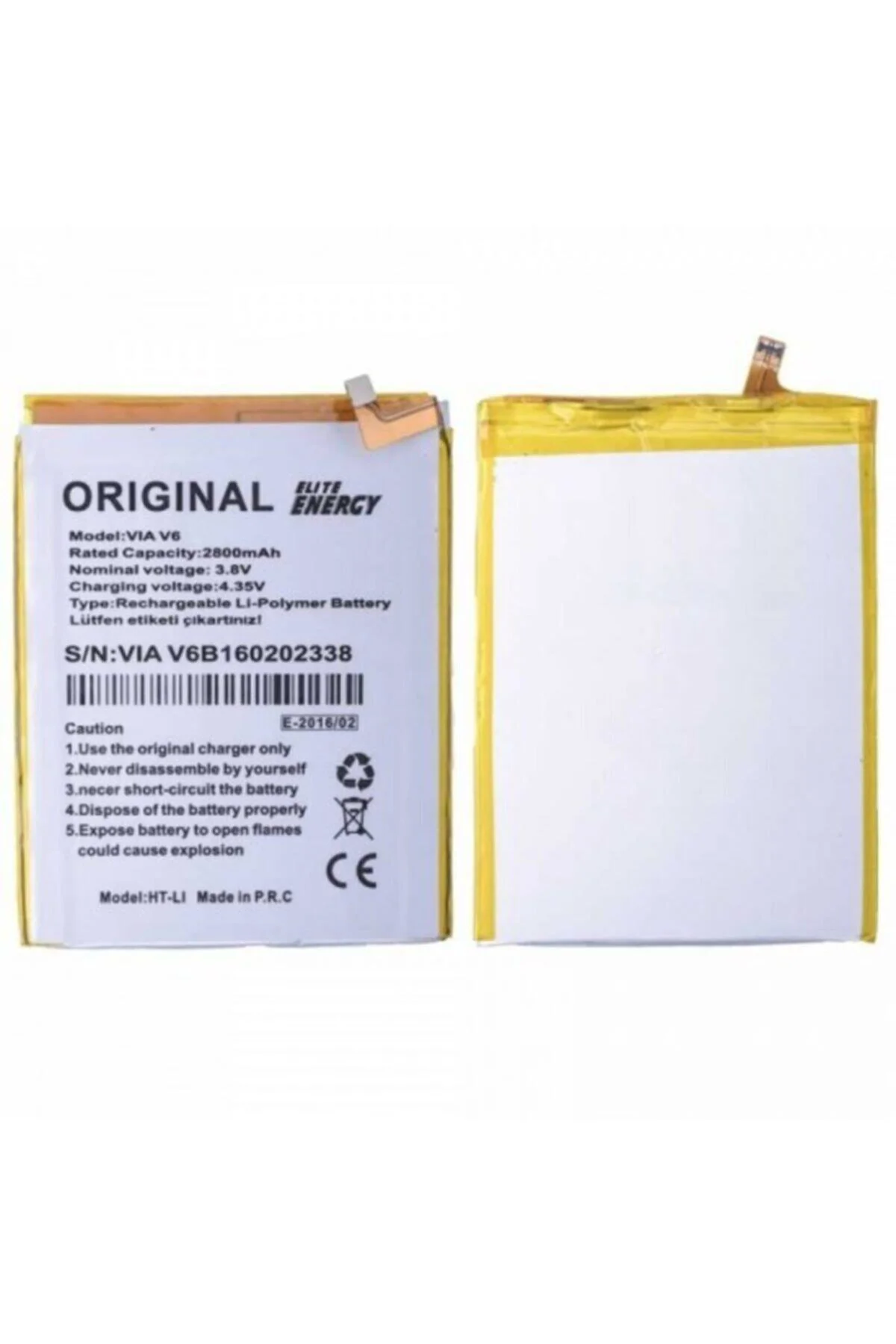 Venüs V6 Batarya Pil