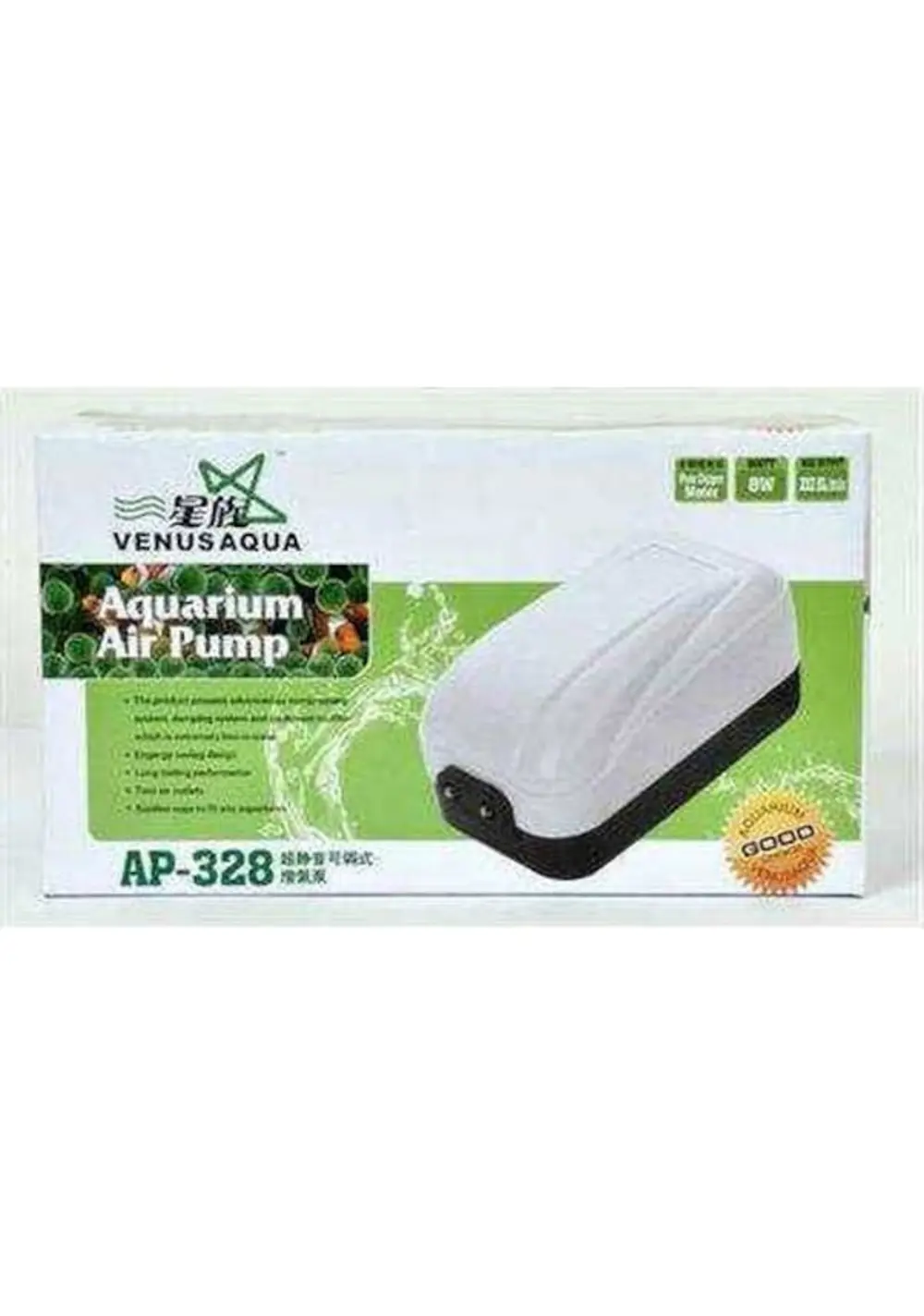 Venusaqua AP-328 Hava Motoru Çift Çkışlı