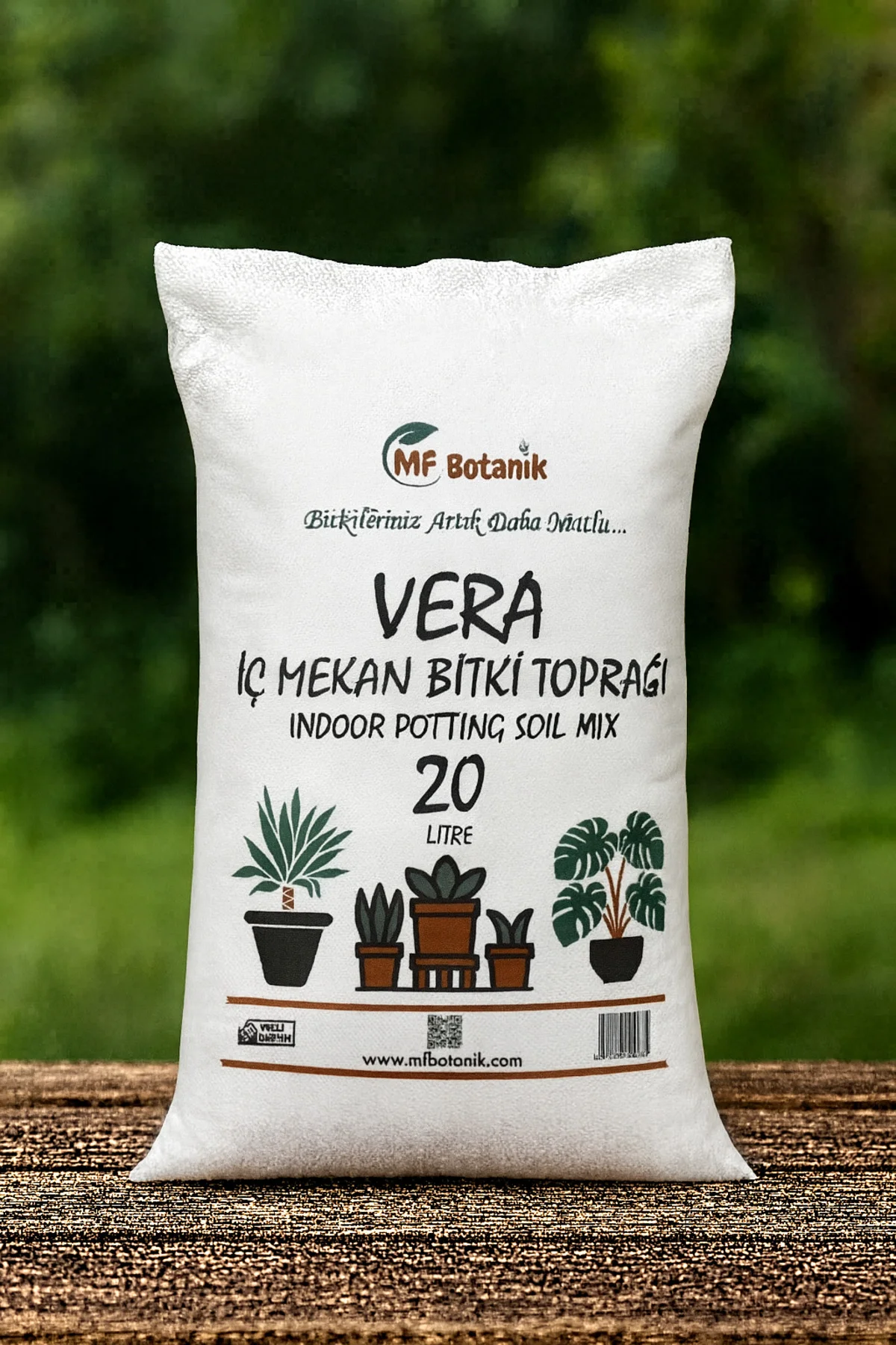 Vera Özel Karışım İç Mekan Bitki Toprağı 20 Litre Çiçek Toprağı Toprak Harcı