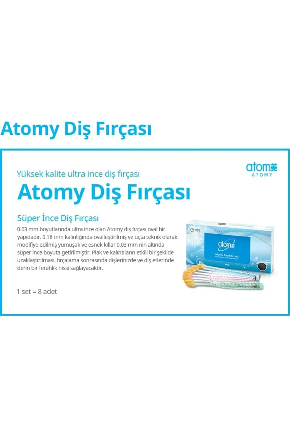 Veraconcept store Atomy Altın Tozlu Diş Fırçası 2026 1276092 Fiyatı, Yorumları ve Özellikleri