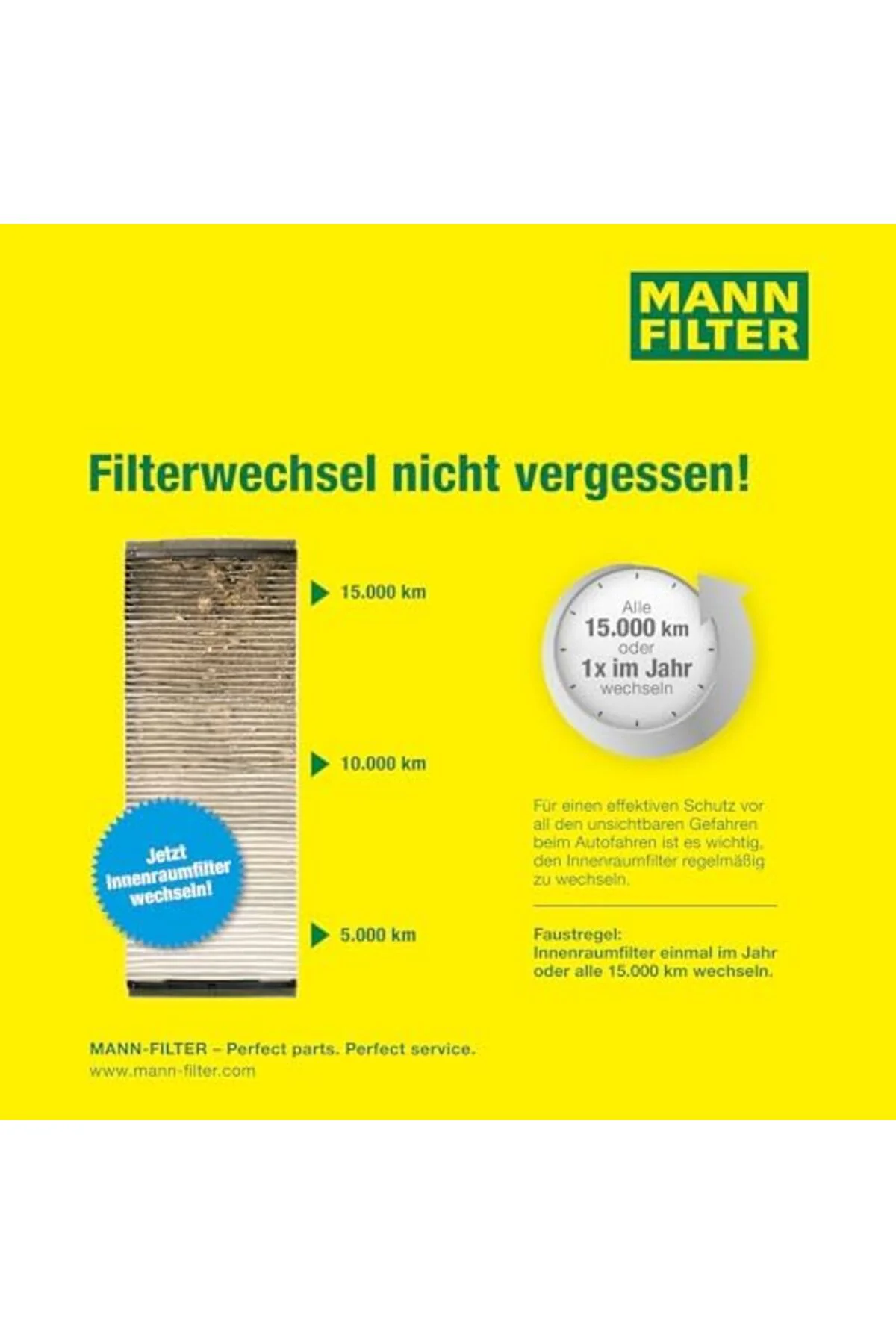 Veraura Lifestyle MANN-FILTER Kabin Filtresi CU 2940 (-) Veraura Lifestyle 1272129