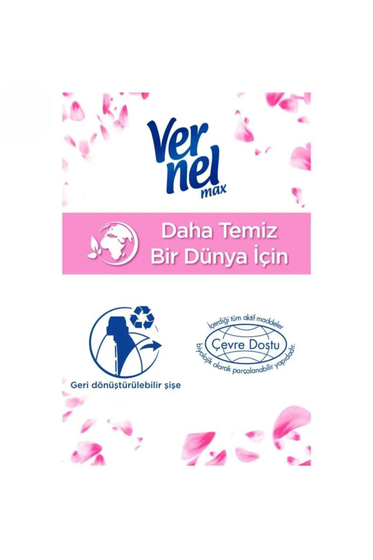 VERNELMax Konsantre Çamaşır Yumuşatıcısı 1440ml (60 Yıkama) Taze 